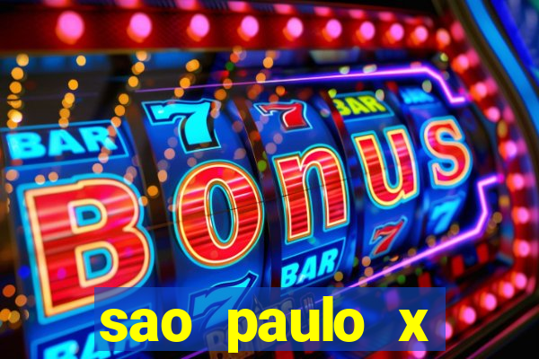 sao paulo x botafogo palpite